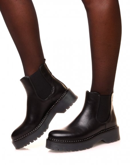 Chelsea boots noires