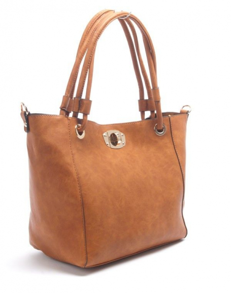 Flora & Co women's bag: Camel handbag
