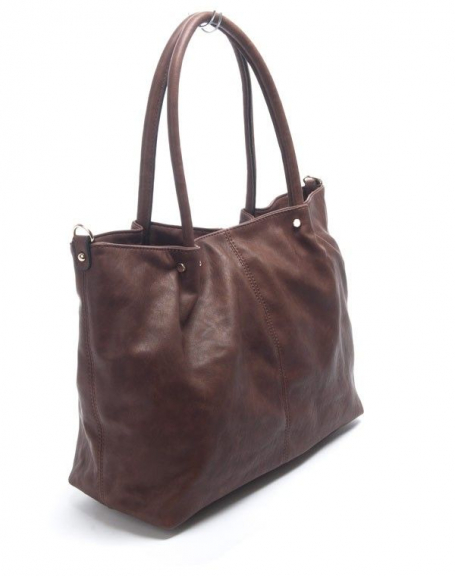 Flora & Co women's bag: Large brown handbag