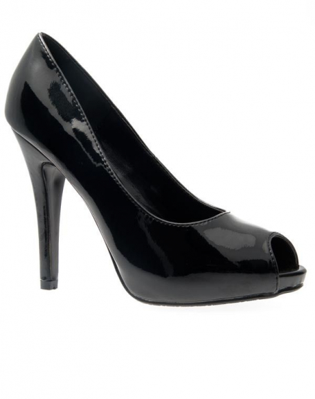 Jennika women's shoes: black pumps