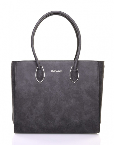 Large Flora & co gray handbag