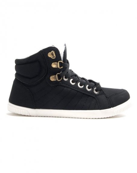Libra Pop Women's Shoes: Lined Sneaker - black