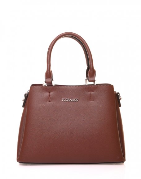 Mini brown handbag