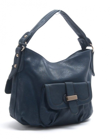 Nanucci woman bag: blue handbag