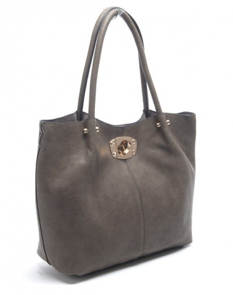 Nanucci woman bag: gray handbag