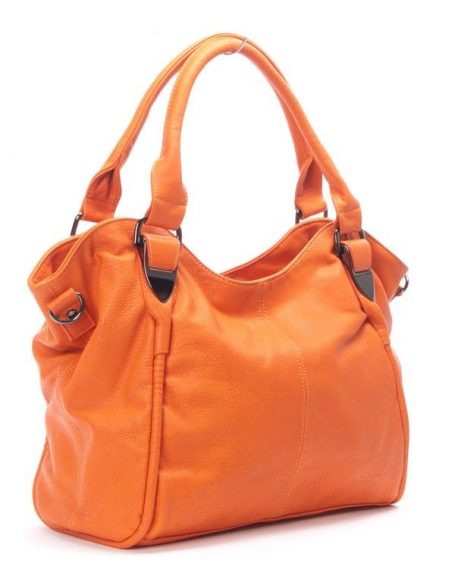 Nanucci woman bag: orange handbag