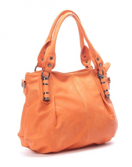 Nanucci woman bag: orange handbag