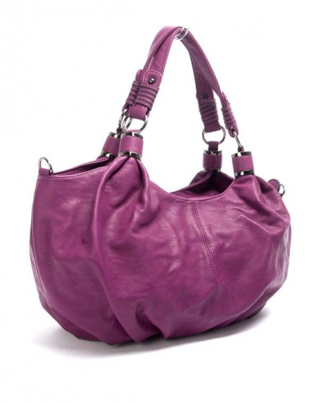 Nanucci woman bag: purple handbag