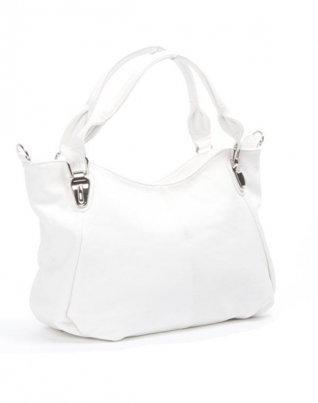 Nanucci woman bag: white handbag
