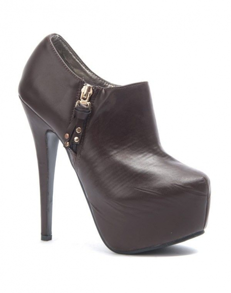 Sergio Todzi women's shoe: Brown ankle boots