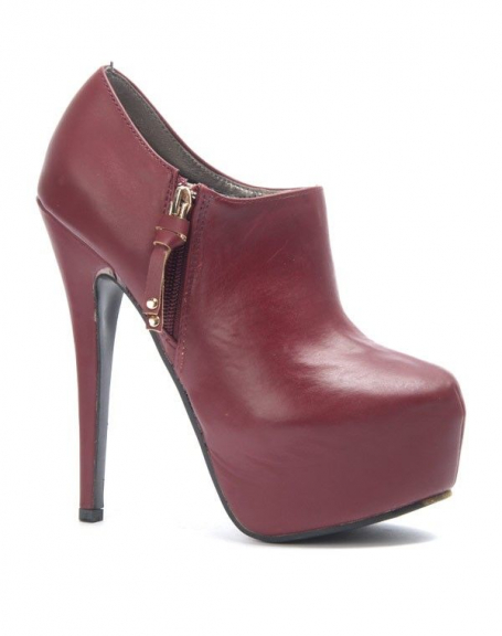 Sergio Todzi women's shoe: Burgundy ankle boots
