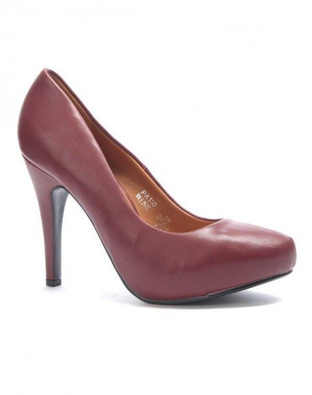 Sergio Todzi women's shoe: Burgundy pumps