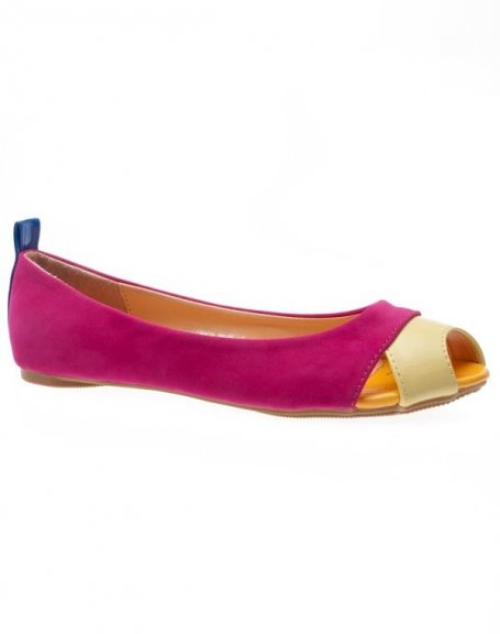 Sergio Todzi women's shoes: Fuchsia ballerinas