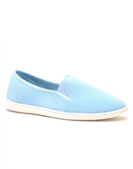 Slippers bleues lgres et confortables