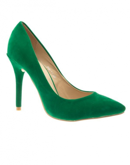 Women's shoe Style Shoes: Green pump