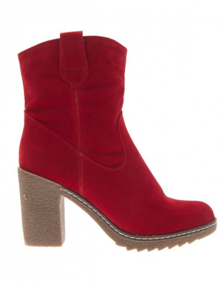 Women's shoe Style Shoes: Red boot