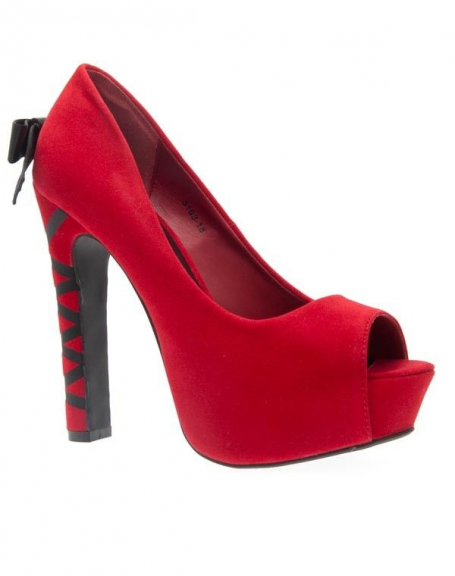 Women's shoes Like Style: Red pump