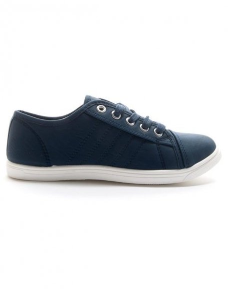 Women's shoes Style Shoes: Low-top sneakers - blue