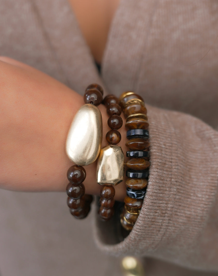 Lot de trois bracelets Denizli