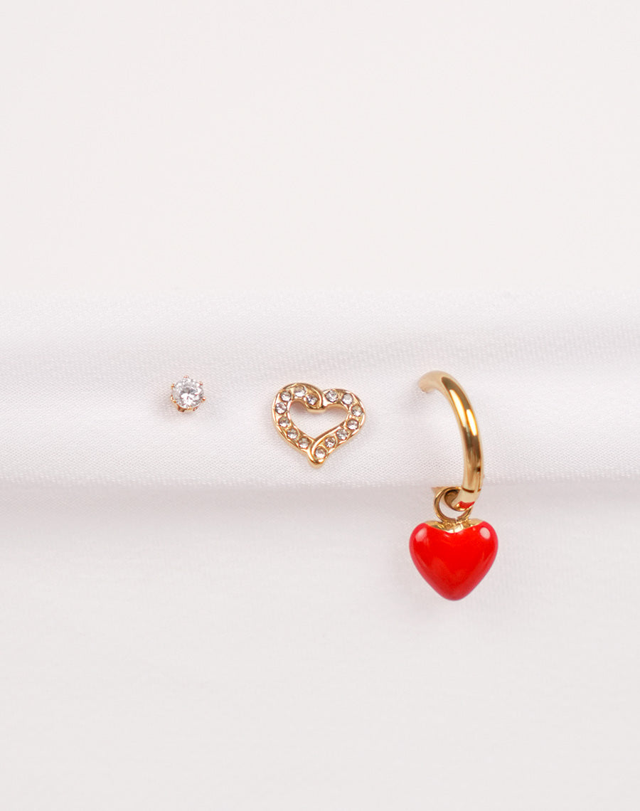 Lot de boucles d’oreilles Luton