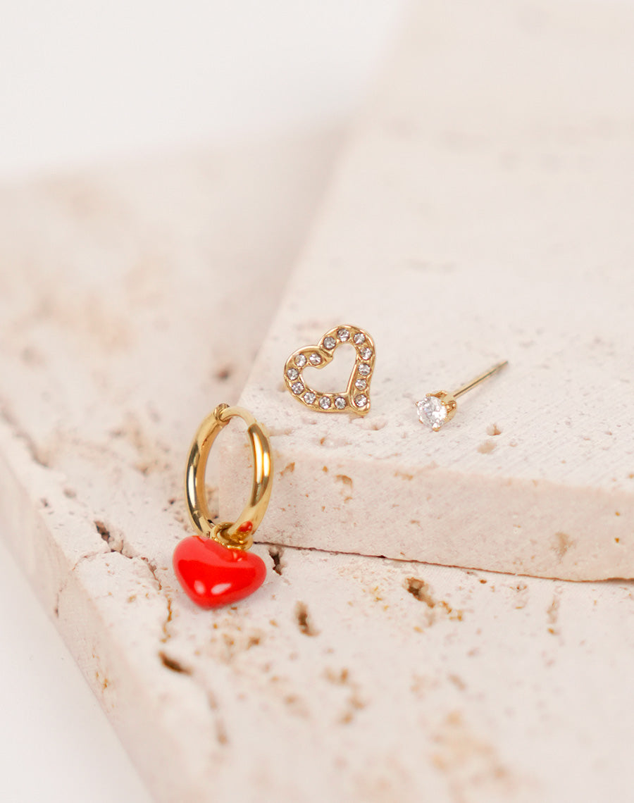 Lot de boucles d’oreilles Luton