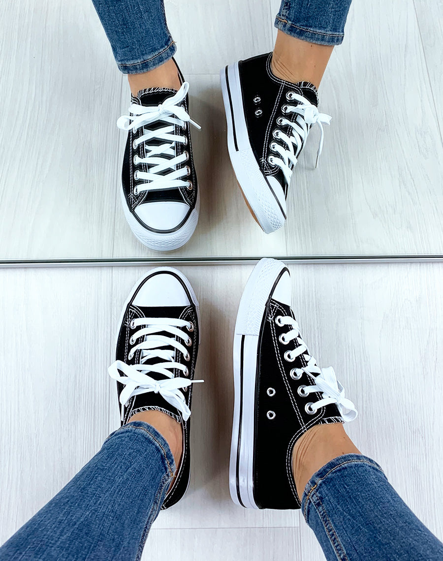 Baskets noires