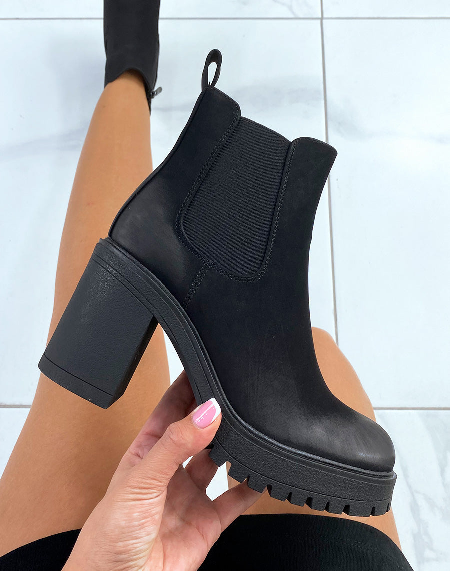 Chelsea Boots Bottine A Talon CrantÃ© Ankle Boot Boots Modele