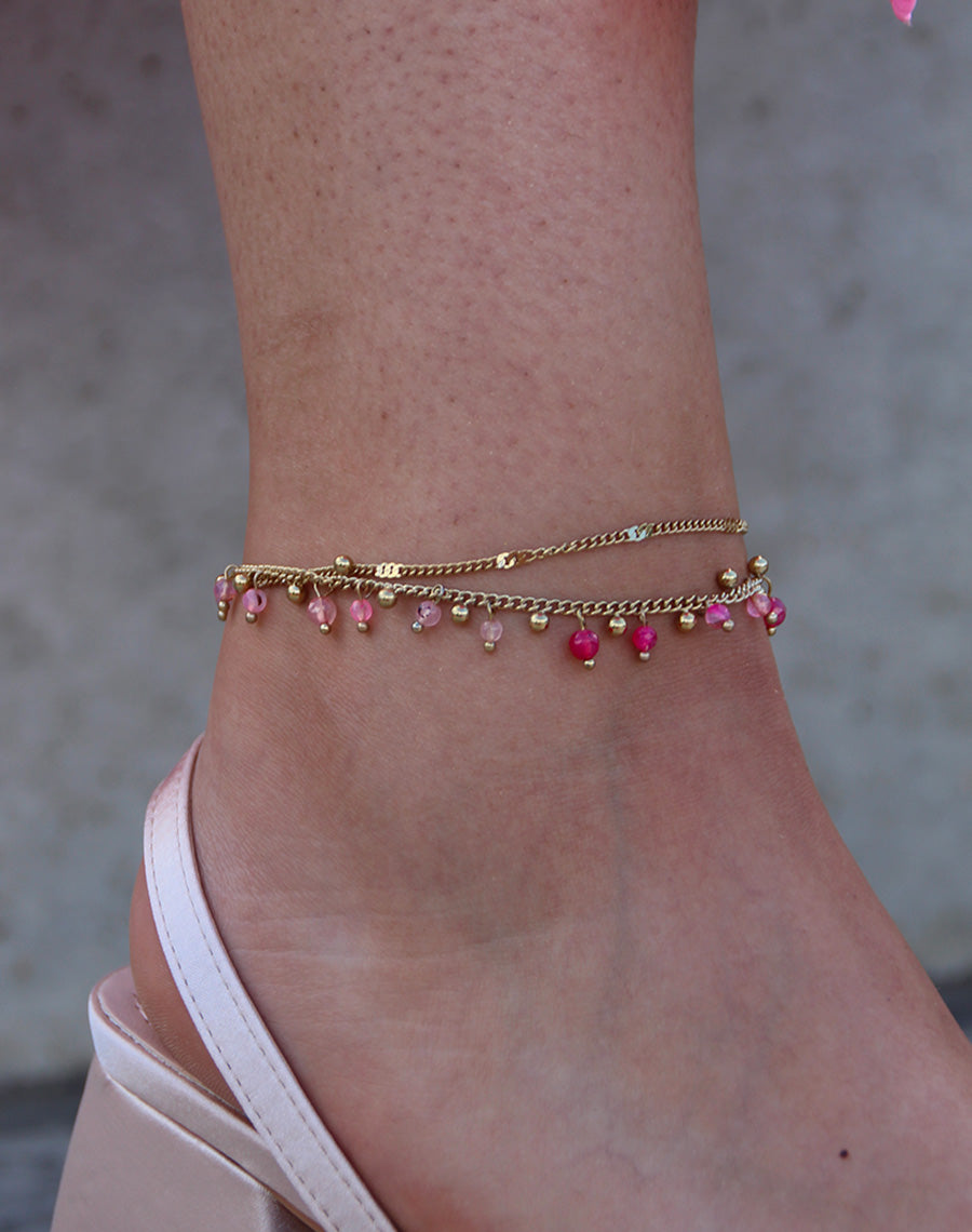 Bracelet de cheville Flora