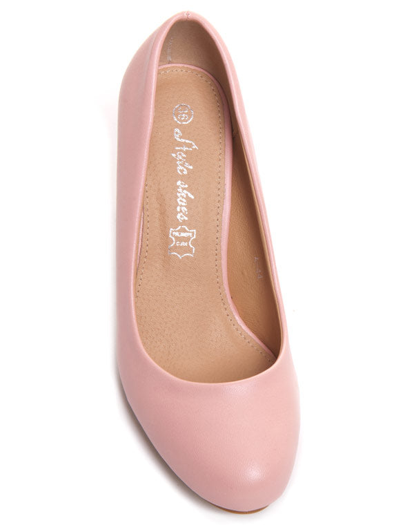 Chaussure femme Style Shoes: Escarpins Roses
