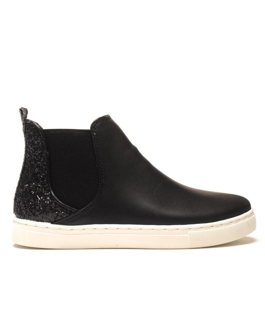 Chaussure noire à paillètes 