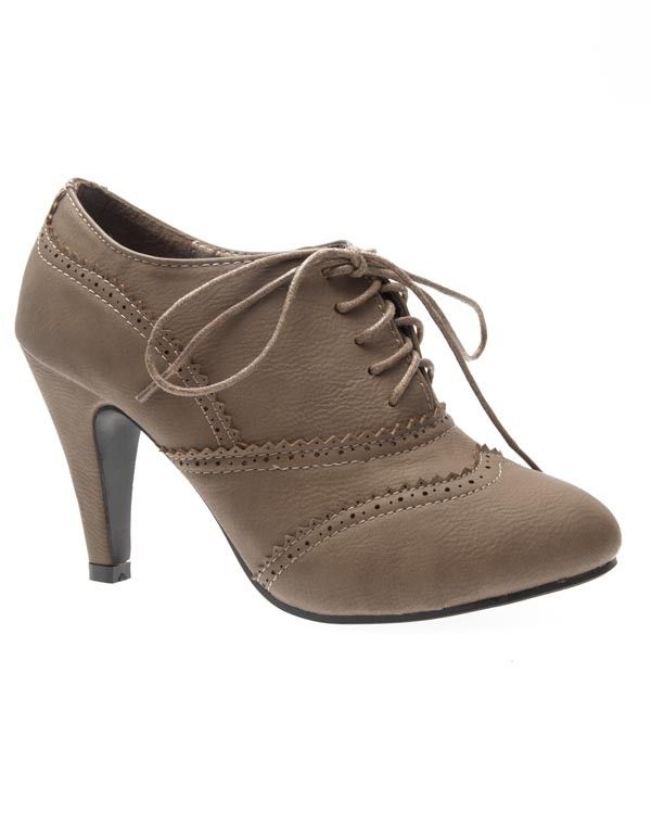 Chaussures femme Ideal: Derbies à talon 
