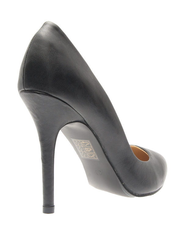 Chaussures femme Style Shoes: Escarpins noirs 