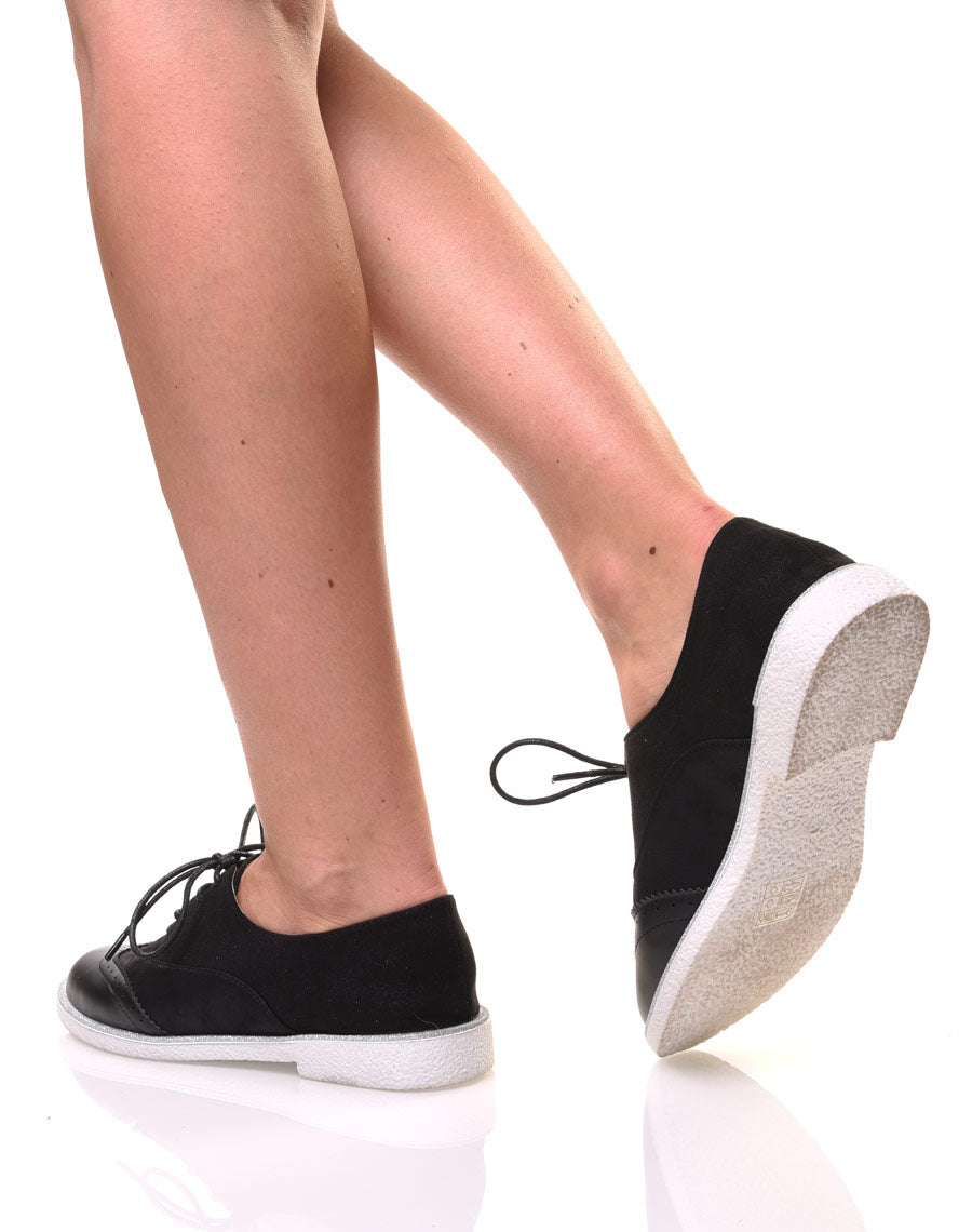 Derbies noires effet suédine