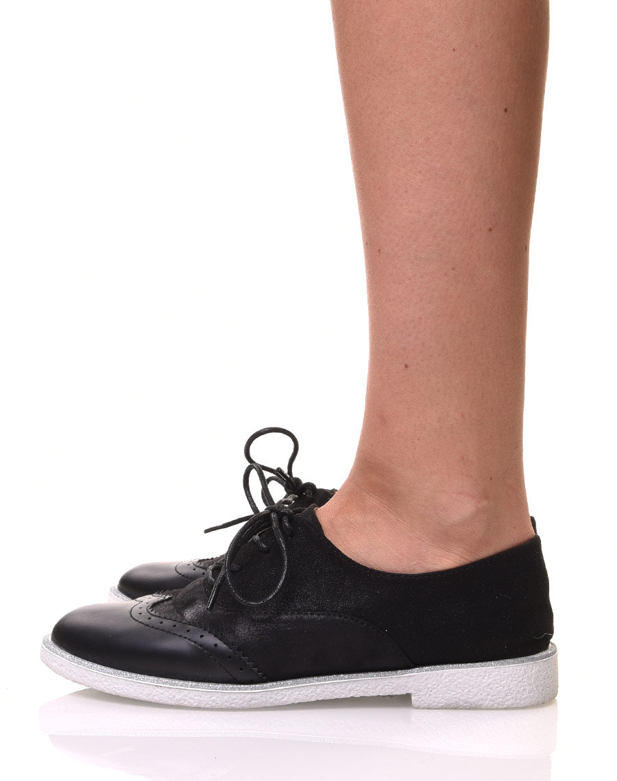 Derbies noires effet suédine