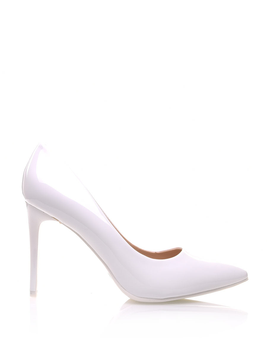 Escarpins blancs vernis