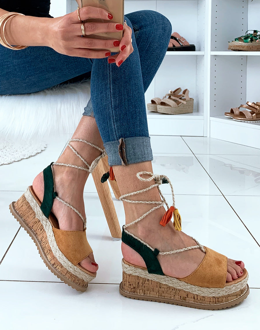 Espadrille Chaussures Cordes CompensÃ©es Chaussure Espadrilles
