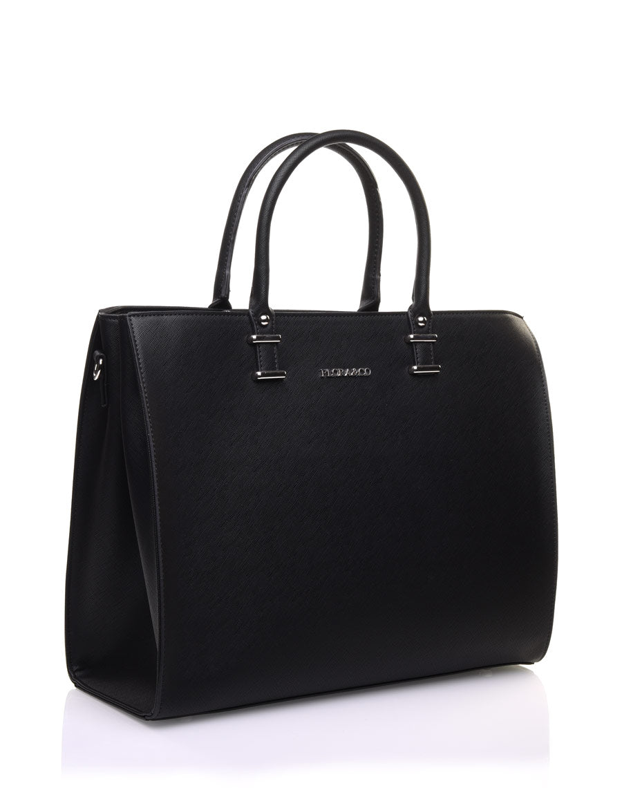 Grand sac à main noir 