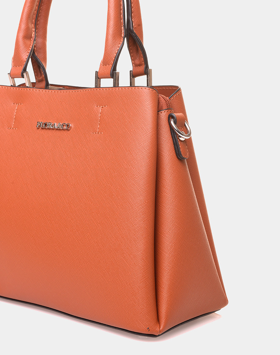 Mini sac à main camel