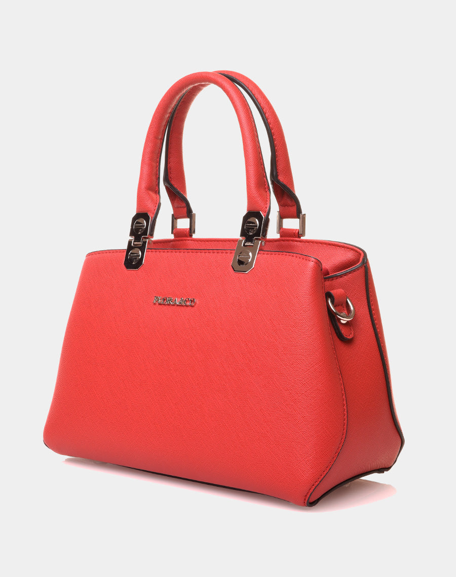 Mini sac à main rouge