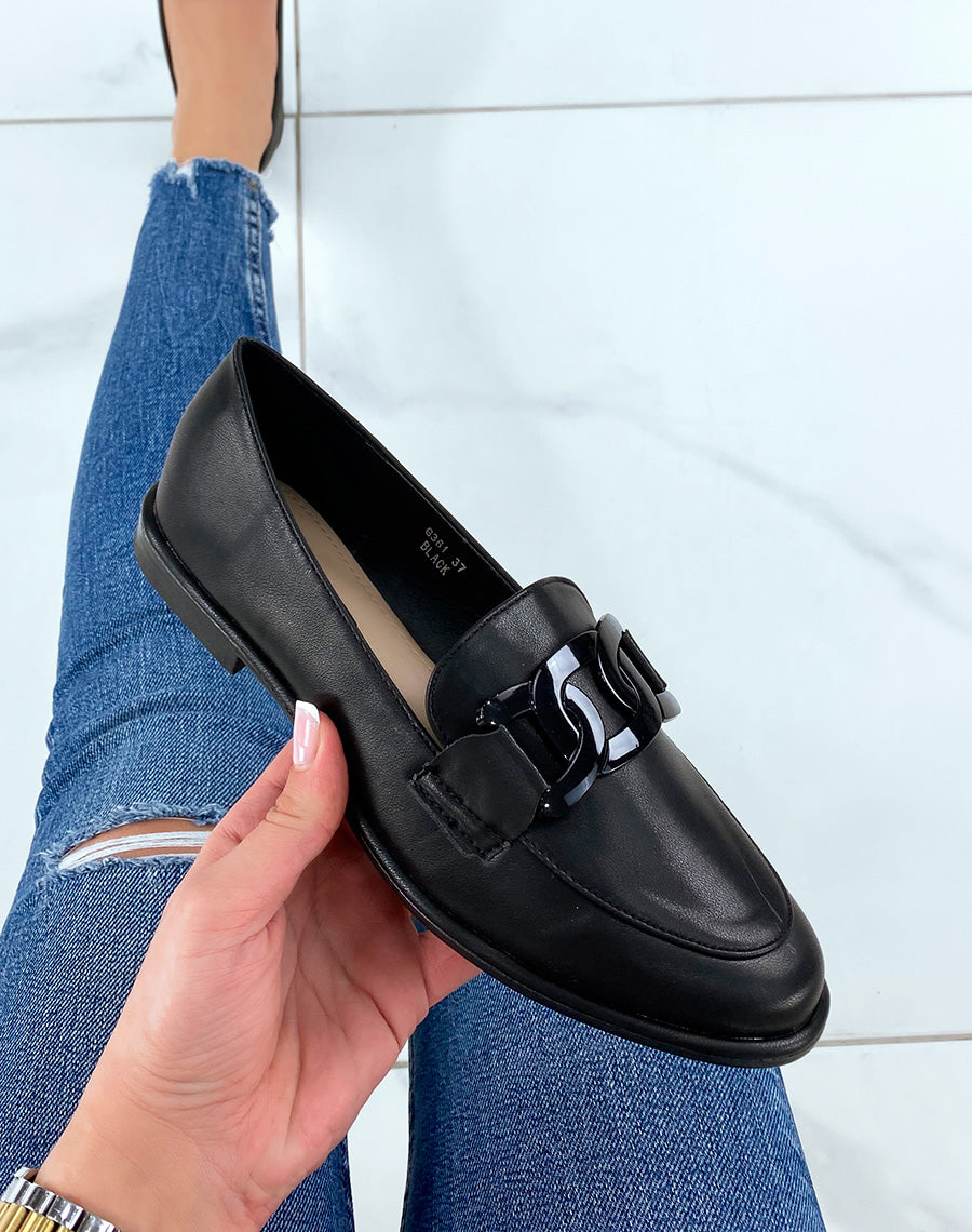 Mocassins noirs