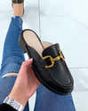 Mules En Cuir Synthétique Pour Femme - Mocassins Dos Nu Légers Et Confortables, Idéaux Pour Intérieur Et Extérieur - 4