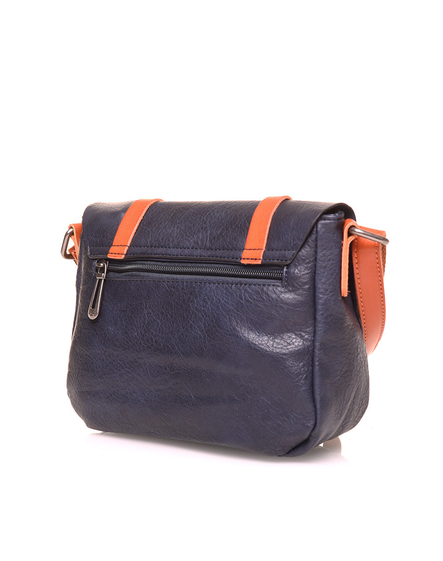 Petit sac bandoulière vintage bleu