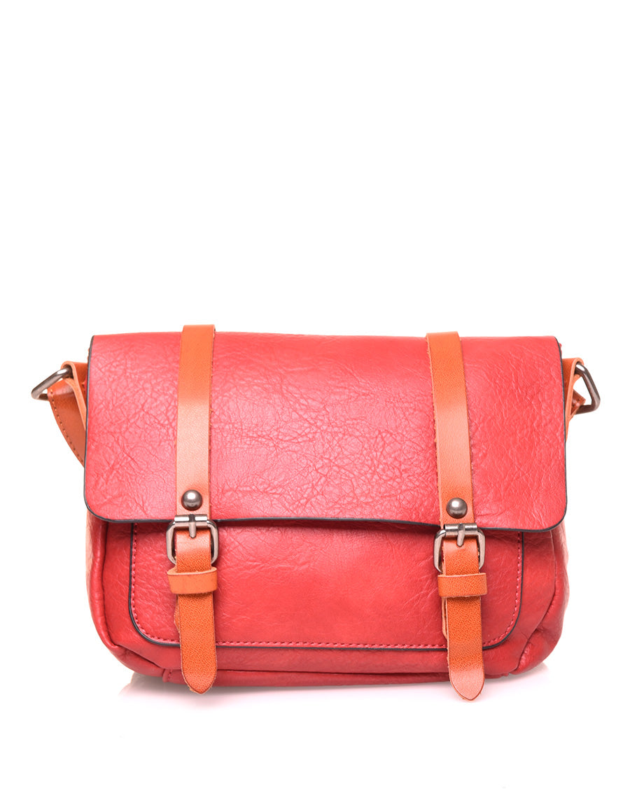 Petit sac bandoulière vintage rouge