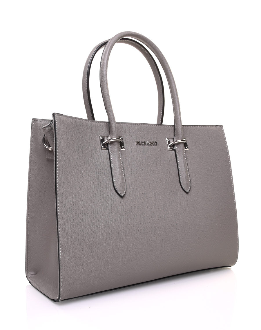 Sac cabas gris souris