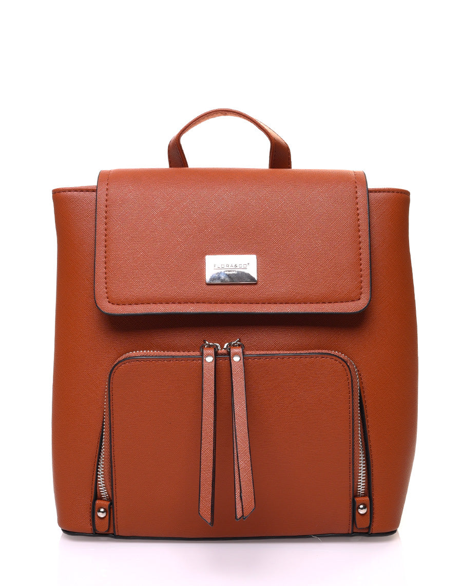 Sac à dos camel ajustable par pressions à rabat