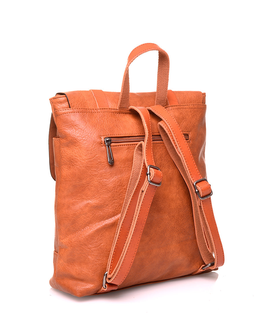 Sac à dos vintage camel