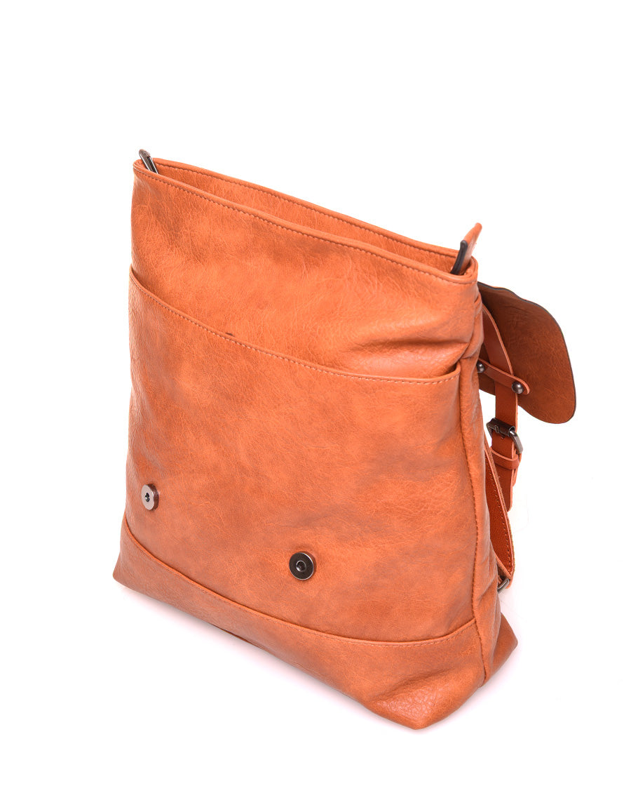 Sac à dos vintage camel