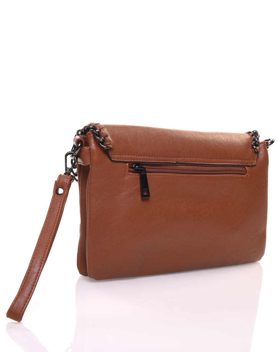 Sac en bandoulière camel