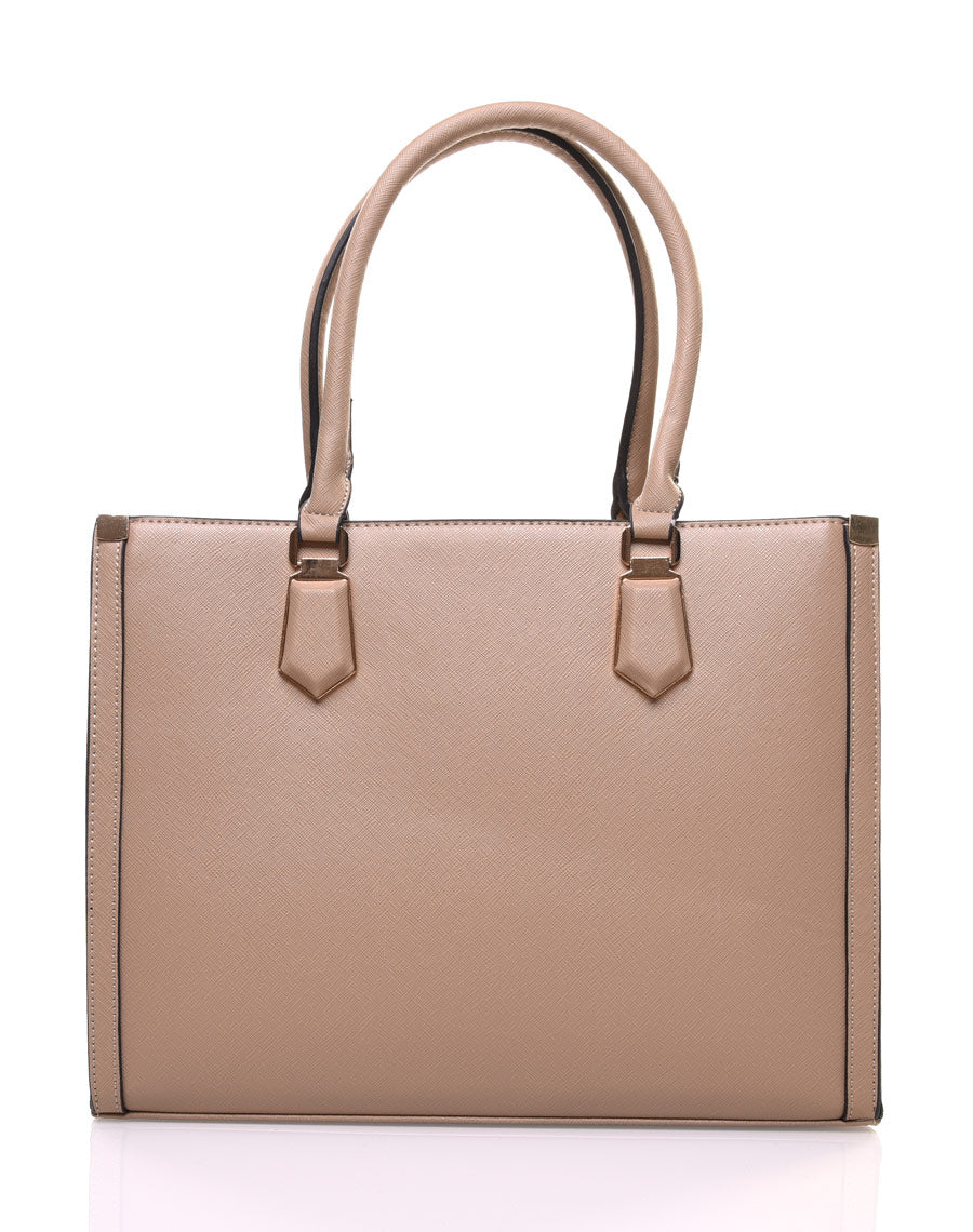 Sac à main taupe
