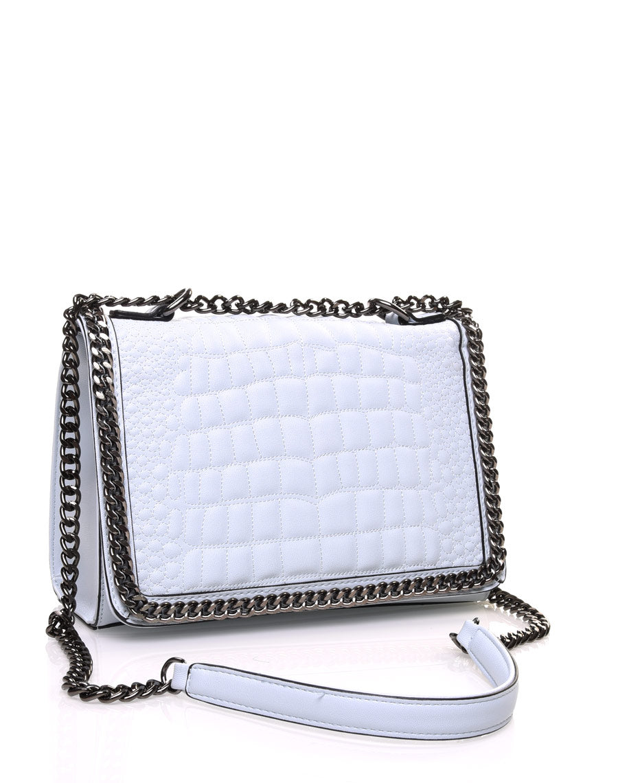 Sac molletonné bleu clair